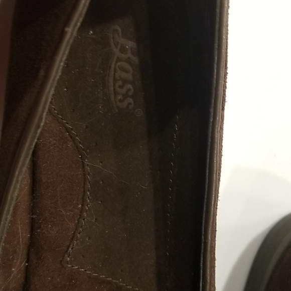 Women's Bass cocoa suede flats - Lucille - Picture 2 of 6